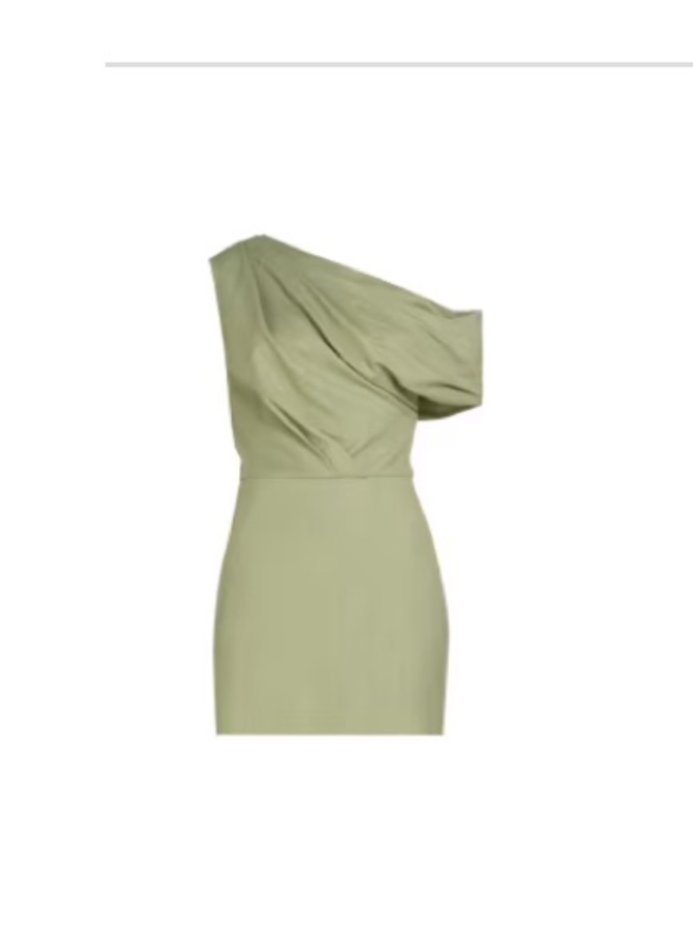 Significant Other Sage Mini Cocktail Dress